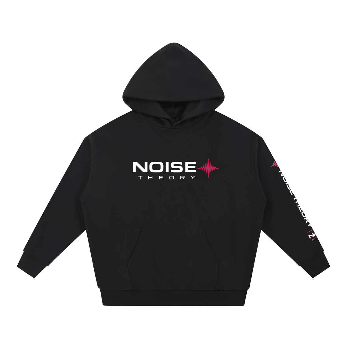 Noise Theory “Signal Lost” Graphic Heavyweight Hoodie